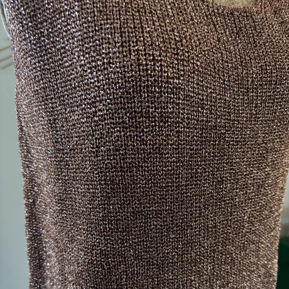 Bronze Sweater Tank Top